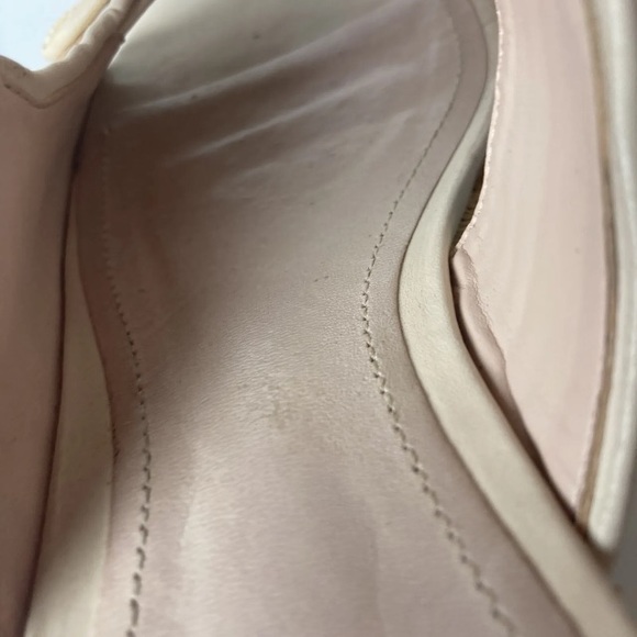 Schutz sandals 10.5 B Platform bella Rafia nude natural Slides Espadrille - Picture 12 of 13